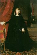 unknow artist The Empress Dona Margarita de Austria in Mourning Dress Sweden oil painting artist